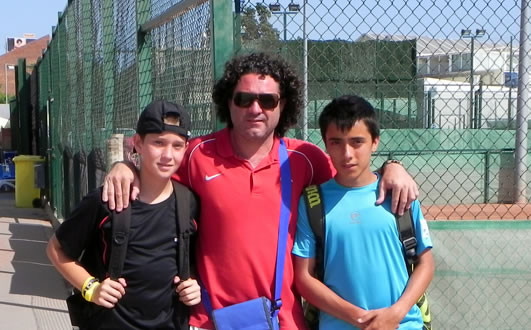 Digne paper dels tennistes lleidatans al Campionat d'Espanya Aleví de 2011