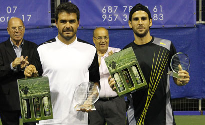 Ivan Navarro, campió i Adrian Menendez, finalista de l'ITF de Còrdova 2011.