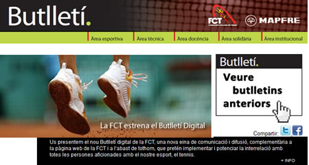 La FCT estrena el Butlletí Digital